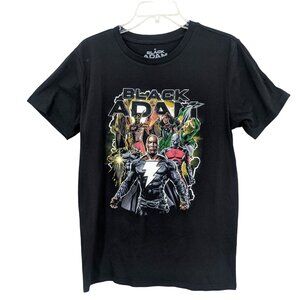 Black Adam T Shirt Adult Size M  DC Comics Graphic Print Superhero Movie Cosplay